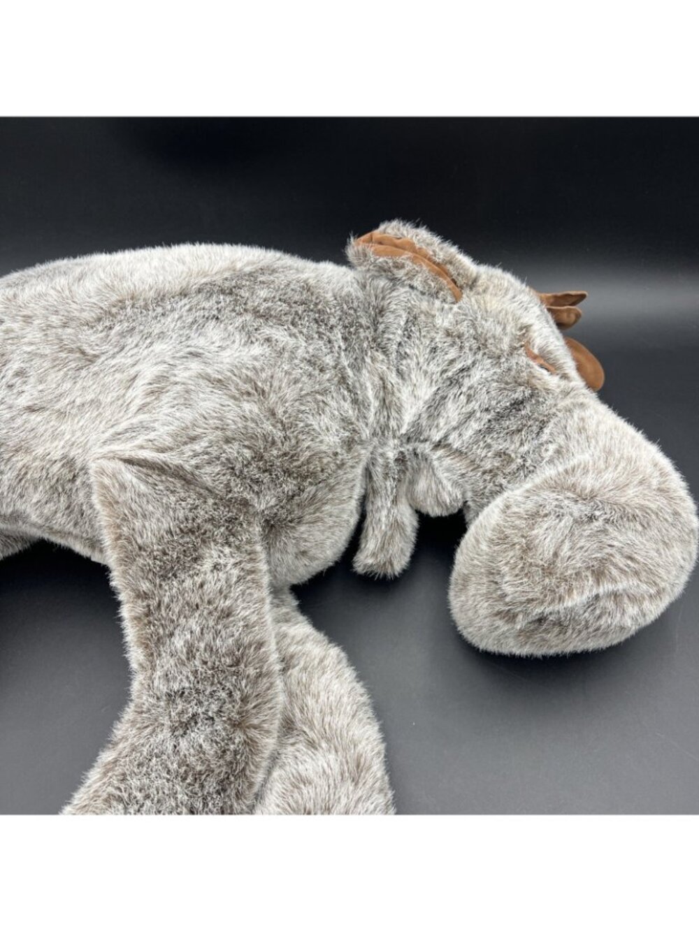 Vintage 1970s Cuddle Toys By Douglas Large 24” Moose Stuffed Plush Made NH USA - Picture 13 of 16